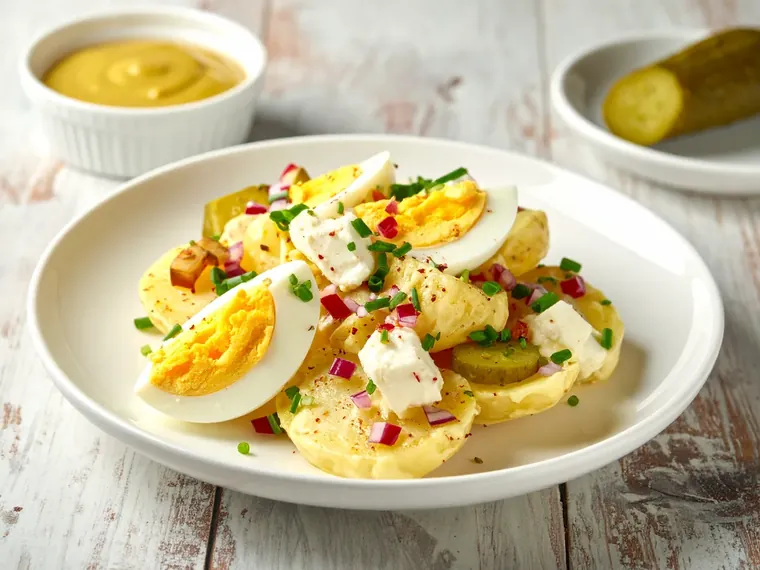 Kartoffelsalat mit Ei